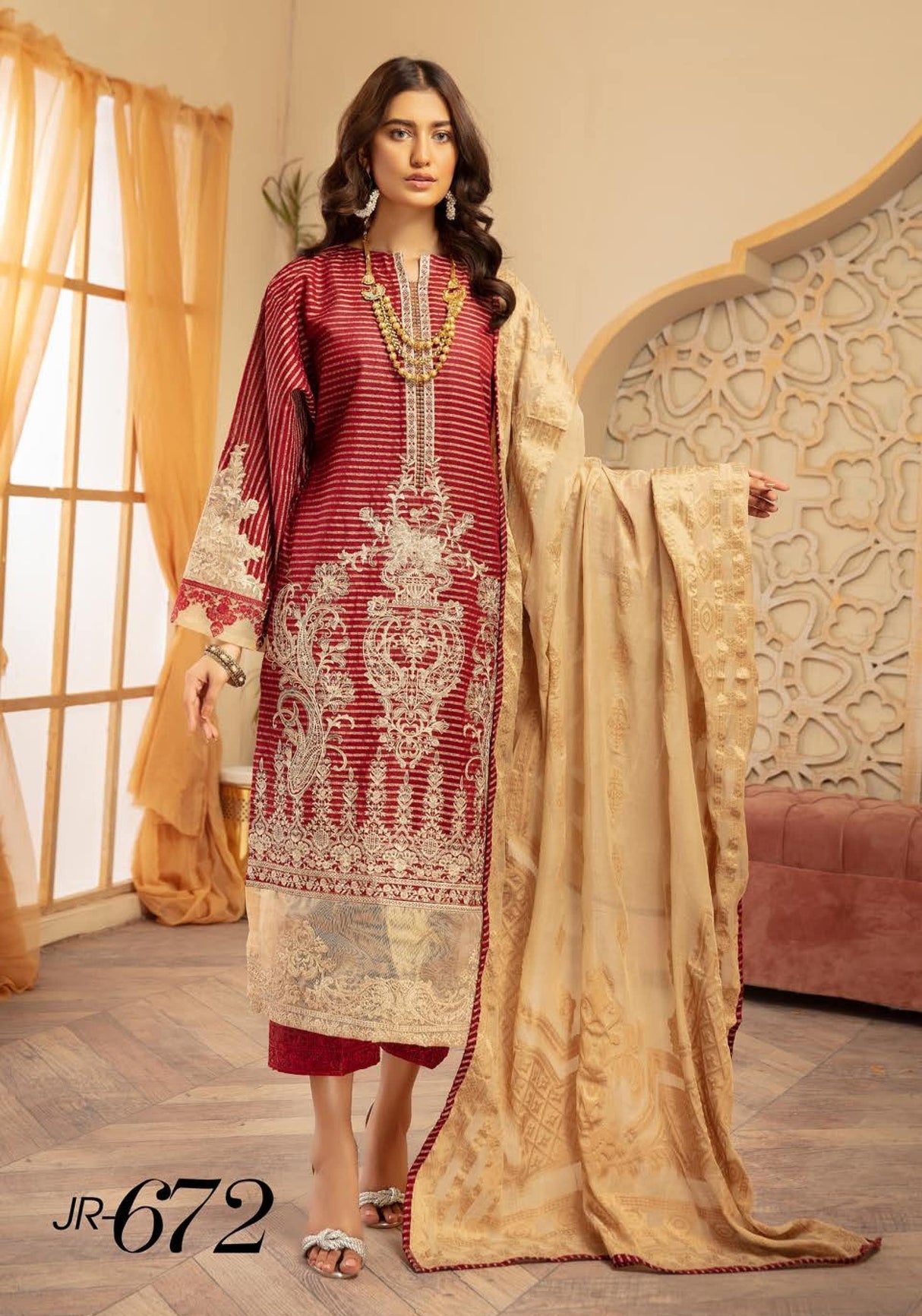 JHALAK by Johra Embroidered Lawn Collection 2021 -100% Original Guaranteed