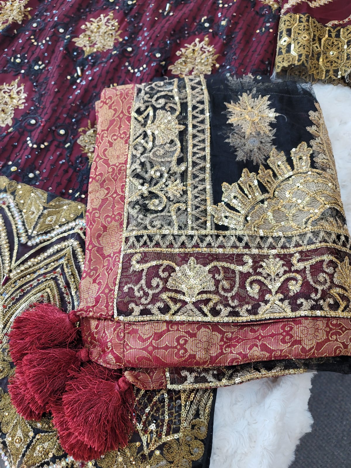 Pakistani Stitched Embroidery Party Wear Dresses Ready To Ship