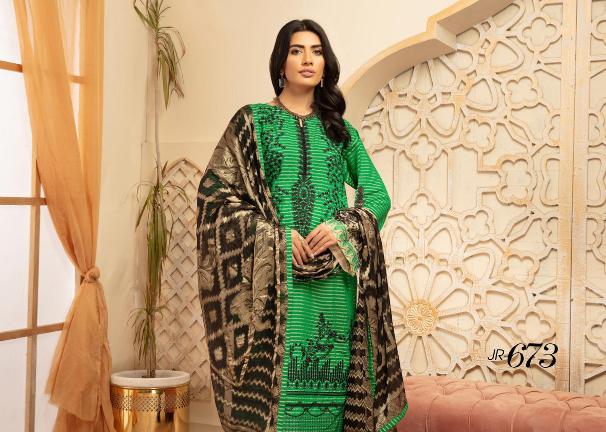 JHALAK by Johra Embroidered Lawn Collection 2021 -100% Original Guaranteed