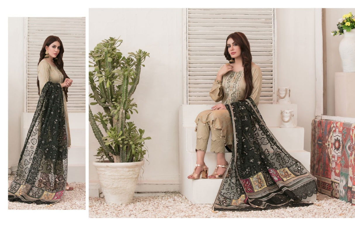 Expression Of Love By Tawakkal Embroidered Lawn Collection 2021 -100% Original Guaranteed