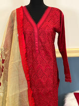 Luxury Embroidered lawn Ready To Ship