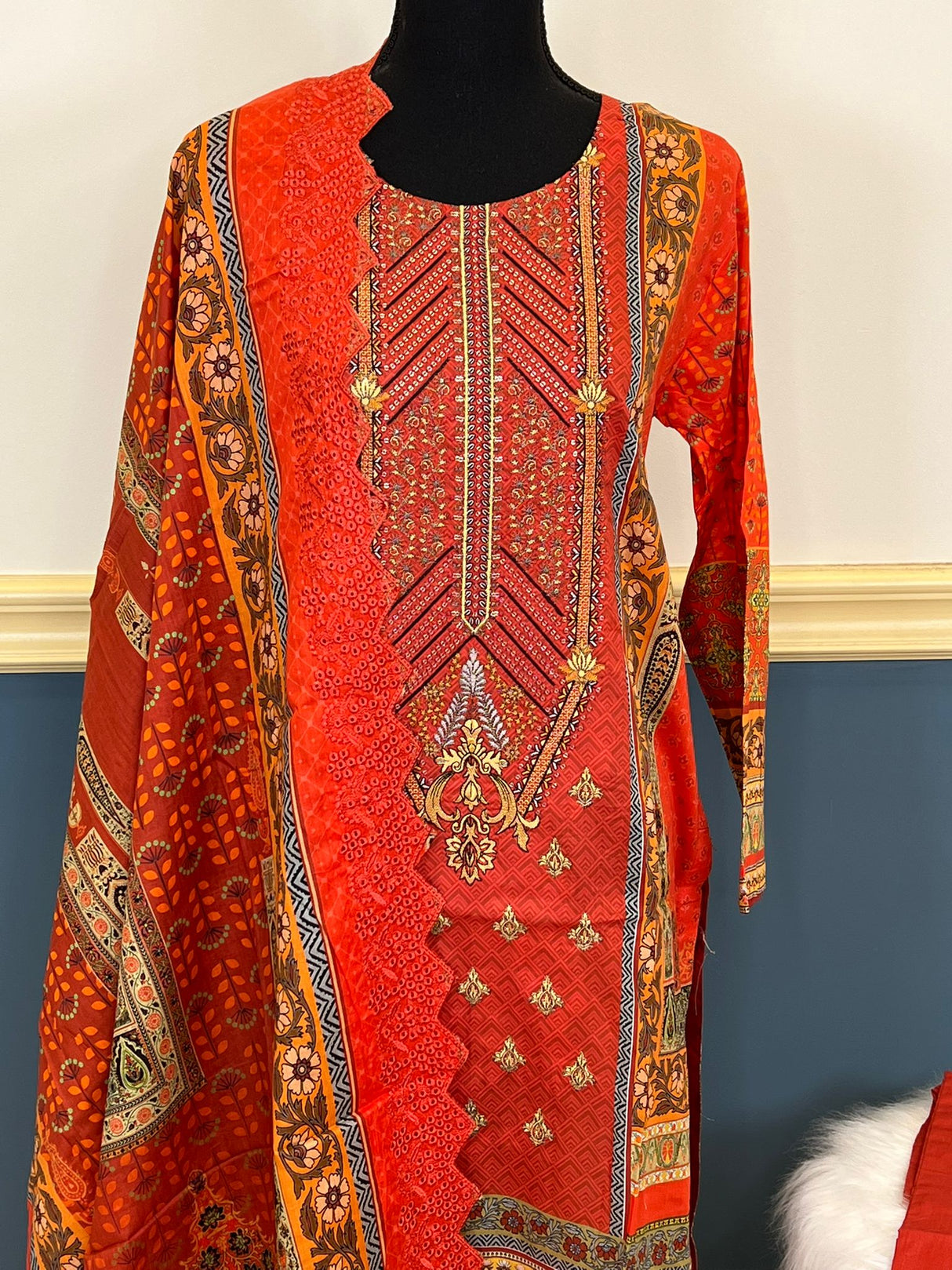 Bin Saeed original embroidered lawn Collection