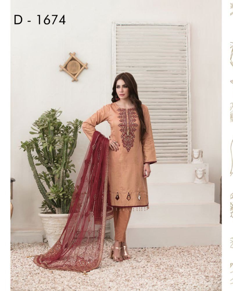 Expression Of Love By Tawakkal Embroidered Lawn Collection 100% Original