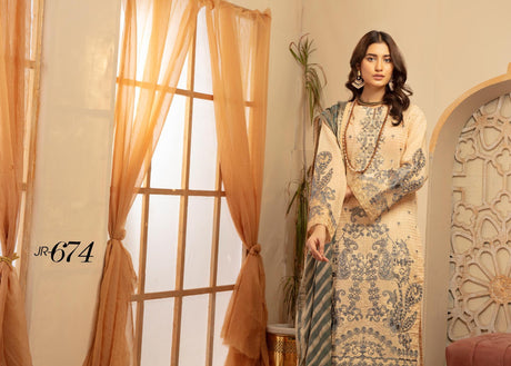 JHALAK by Johra Embroidered Lawn Collection 2021 -100% Original Guaranteed