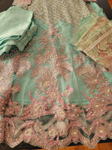 Pakistani Stitched Embroidery Party Wear Dresses Ready To Ship