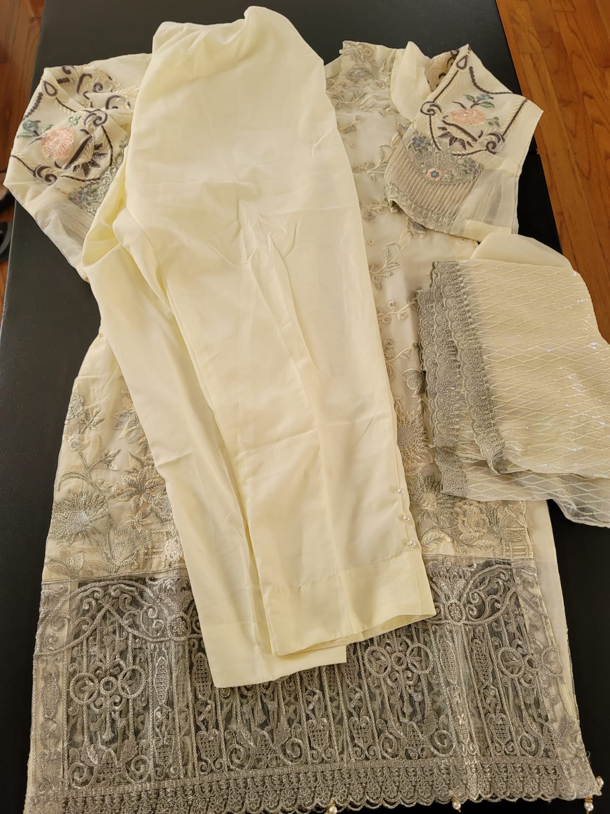 Pakistani Stitched Embroidery Party Wear Dresses Ready To Ship