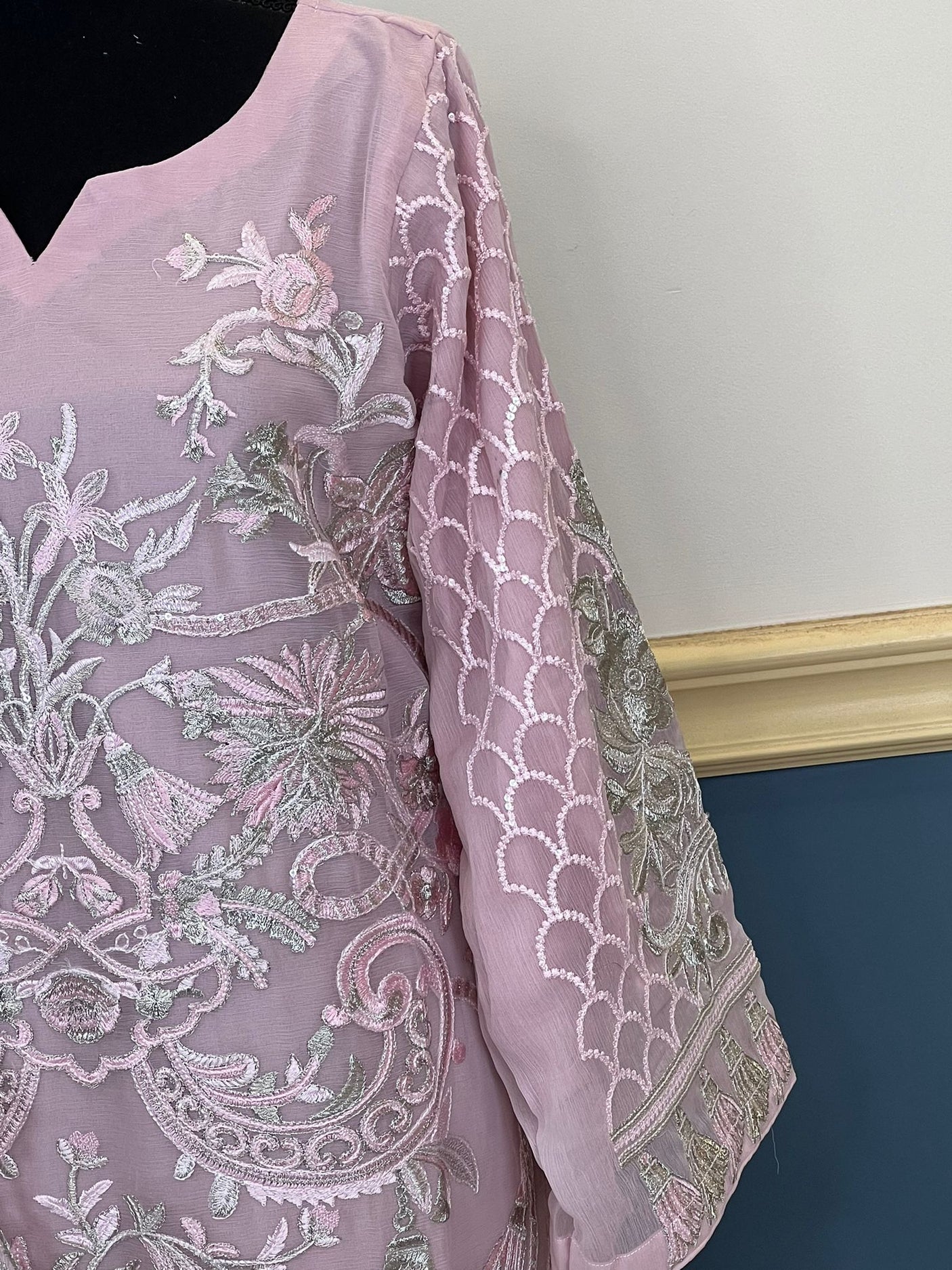 Pakistani Embroidered Party wear  Ready To Ship