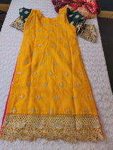 Pakistani Stitched Embroidery Party Wear Dresses Ready To Ship