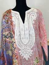 Pakistani Stitched Embroidery Party Wear Dresses Ready To Ship