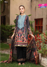 Johra Margrate Lawn Embroidered 2021 Collection -100% Original Guaranteed