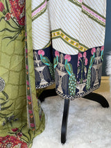 Indian Cotton Stitched Embroidery Suit Ready To Ship