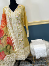 Luxury Embroidered lawn Ready To Ship