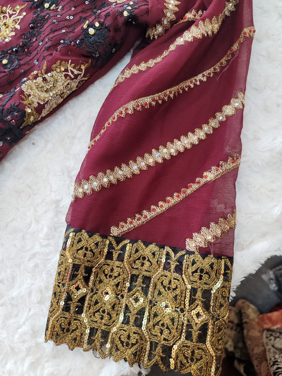 Pakistani Stitched Embroidery Party Wear Dresses Ready To Ship