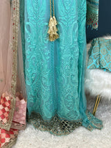 Pakistani Embroidered Party wear  Ready To Ship