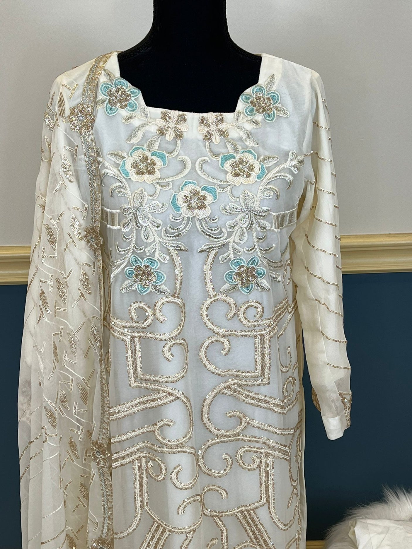 Pakistani Embroidered Party wear  Ready To Ship