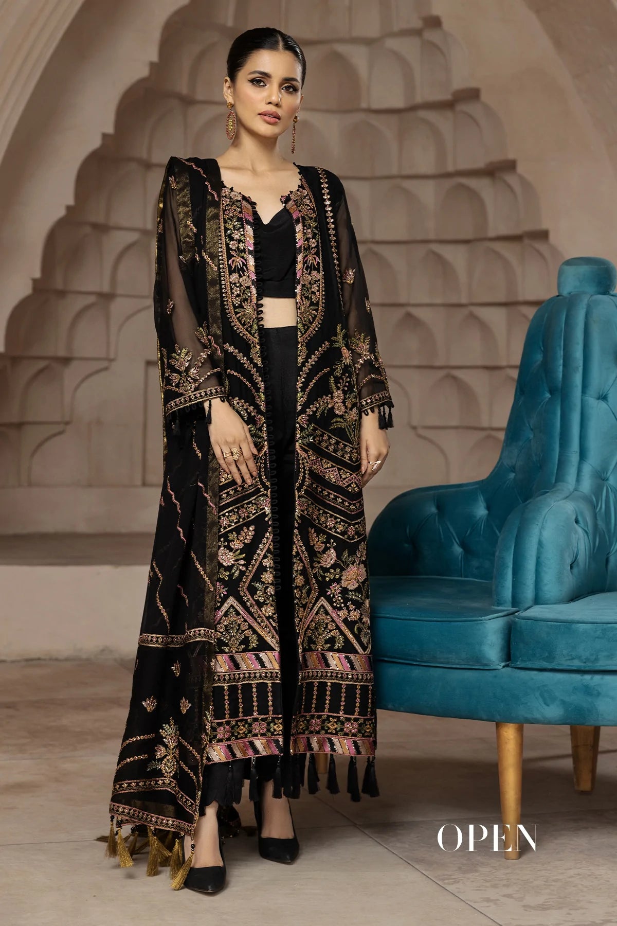 Alizeh Embroidered Chiffon Collection
