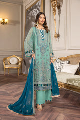 Alizeh Embroidered Chiffon Collection100% Original