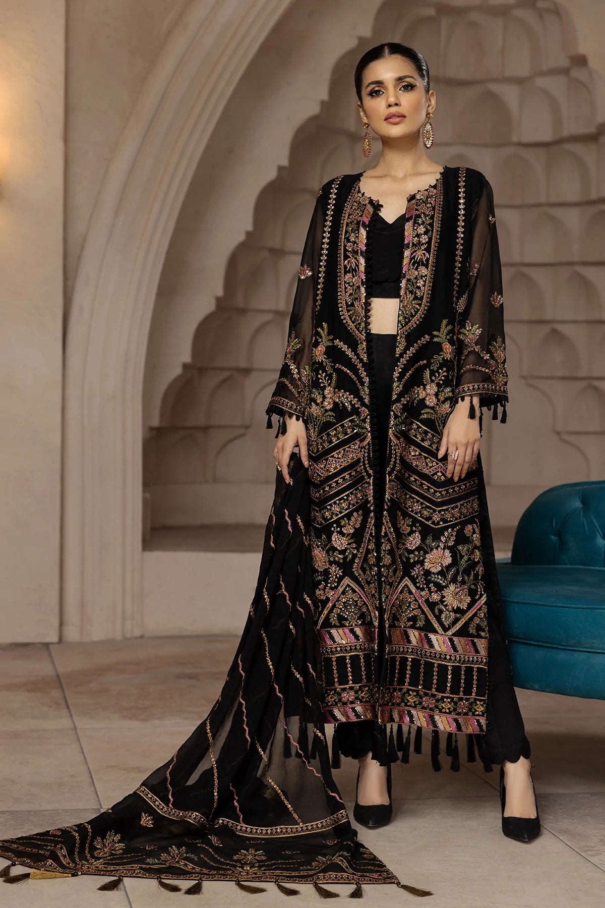 Alizeh Embroidered Chiffon Collection