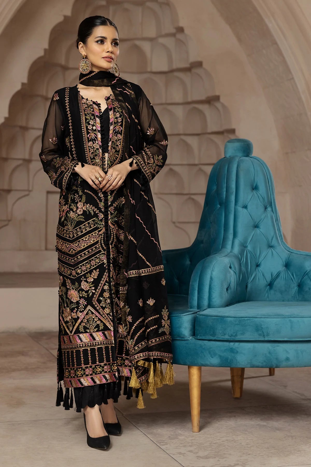 Alizeh Embroidered Chiffon Collection