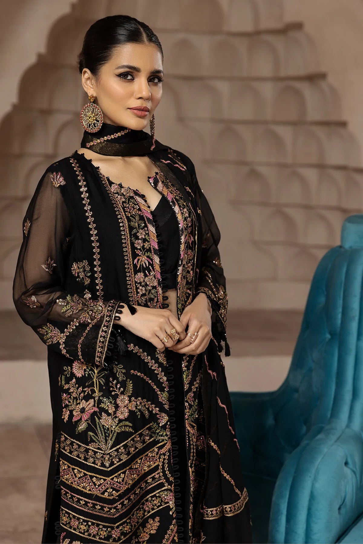 Alizeh Embroidered Chiffon Collection