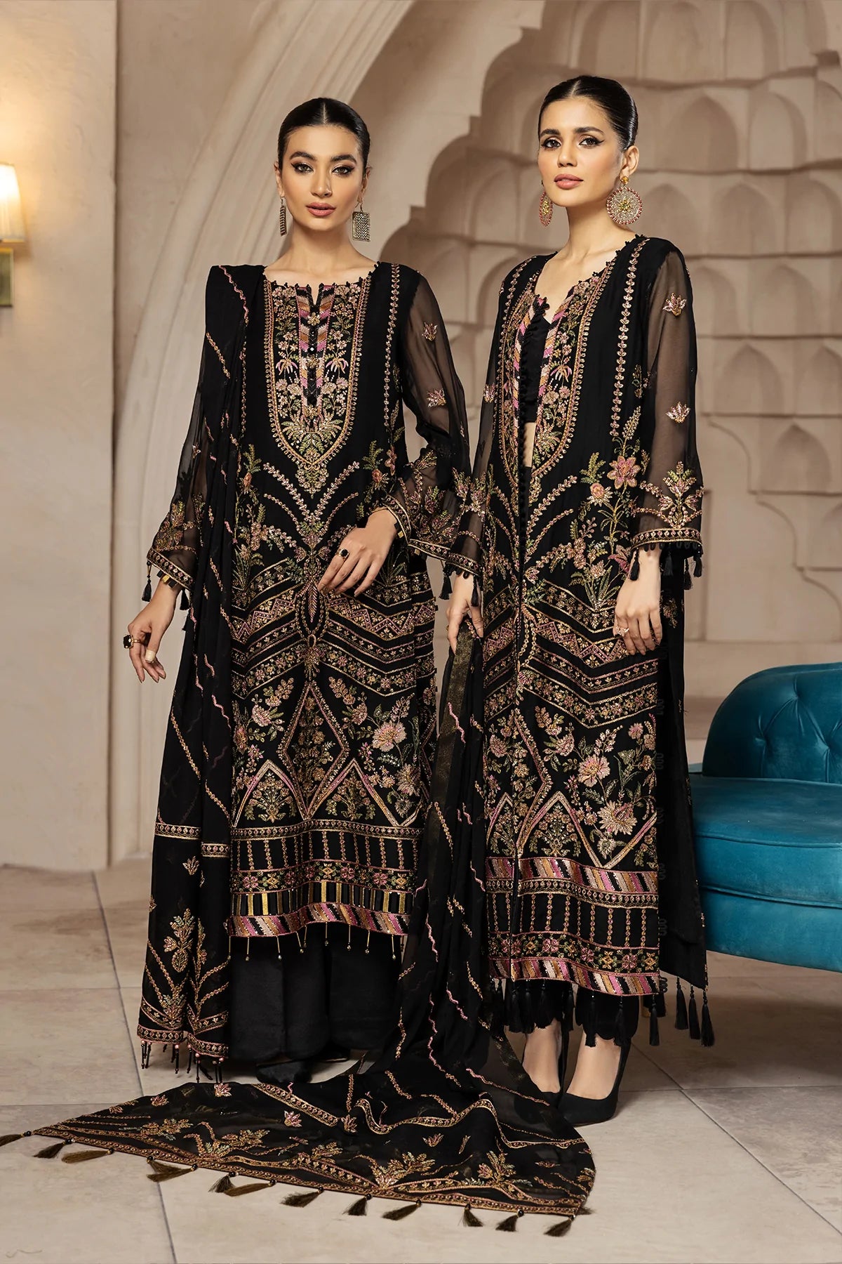 Alizeh Embroidered Chiffon Collection