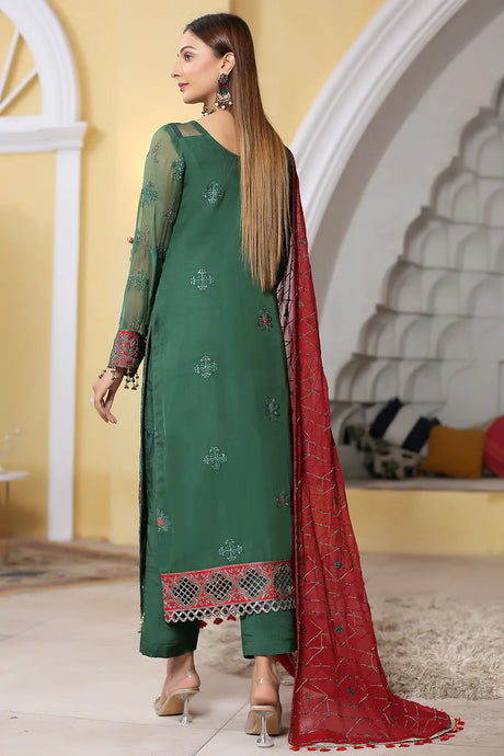 La'Fleur By Maryam's Chiffon Embroidered Collection