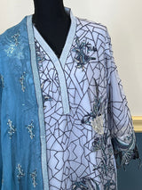 Pakistani Stitched Embroidery Party Wear Dresses Ready To Ship