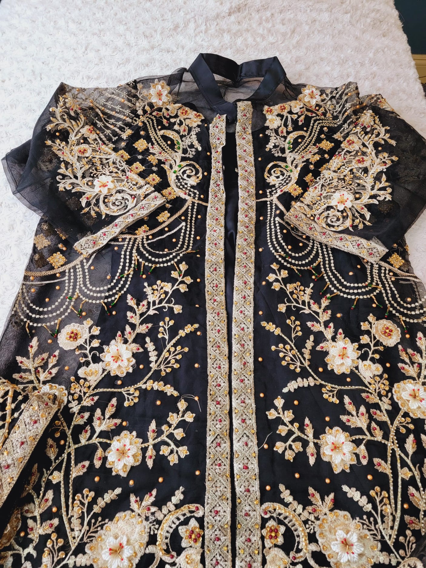Pakistani Stitched Embroidery Party Wear Dresses Ready To Ship