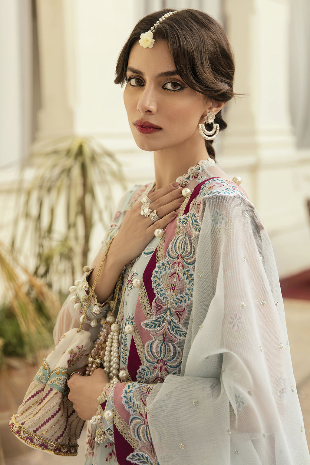 Dhoop Kinara By Afrozeh Embroidered Chiffon Collection