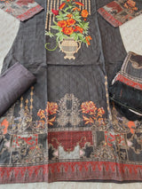 Pakistani Stitched lawn Embroidered Salwar kameez ready to ship