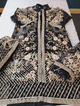 Pakistani Stitched Embroidery Party Wear Dresses Ready To Ship