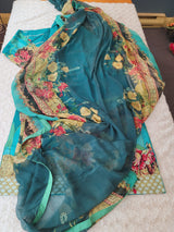 Pakistani Stitched lawn Embroidered Salwar kameez ready to ship