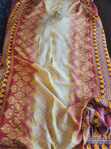 Pakistani Linen Embroidered Salwar kameez Ready To Ship