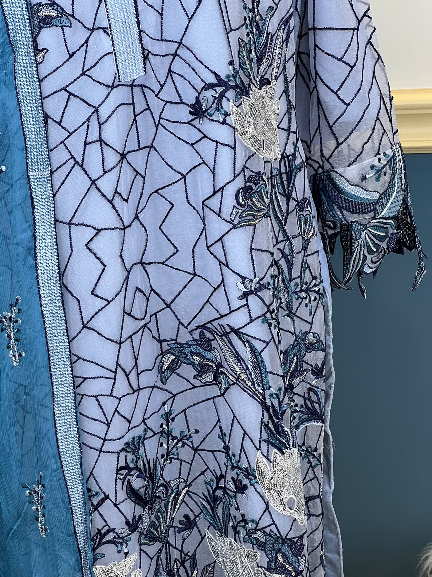 Pakistani Stitched Embroidery Party Wear Dresses Ready To Ship