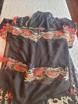 Pakistani Stitched Embroidery Party Wear Dresses Ready To Ship