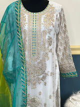Pakistani Embroidered Party wear Ready To Ship