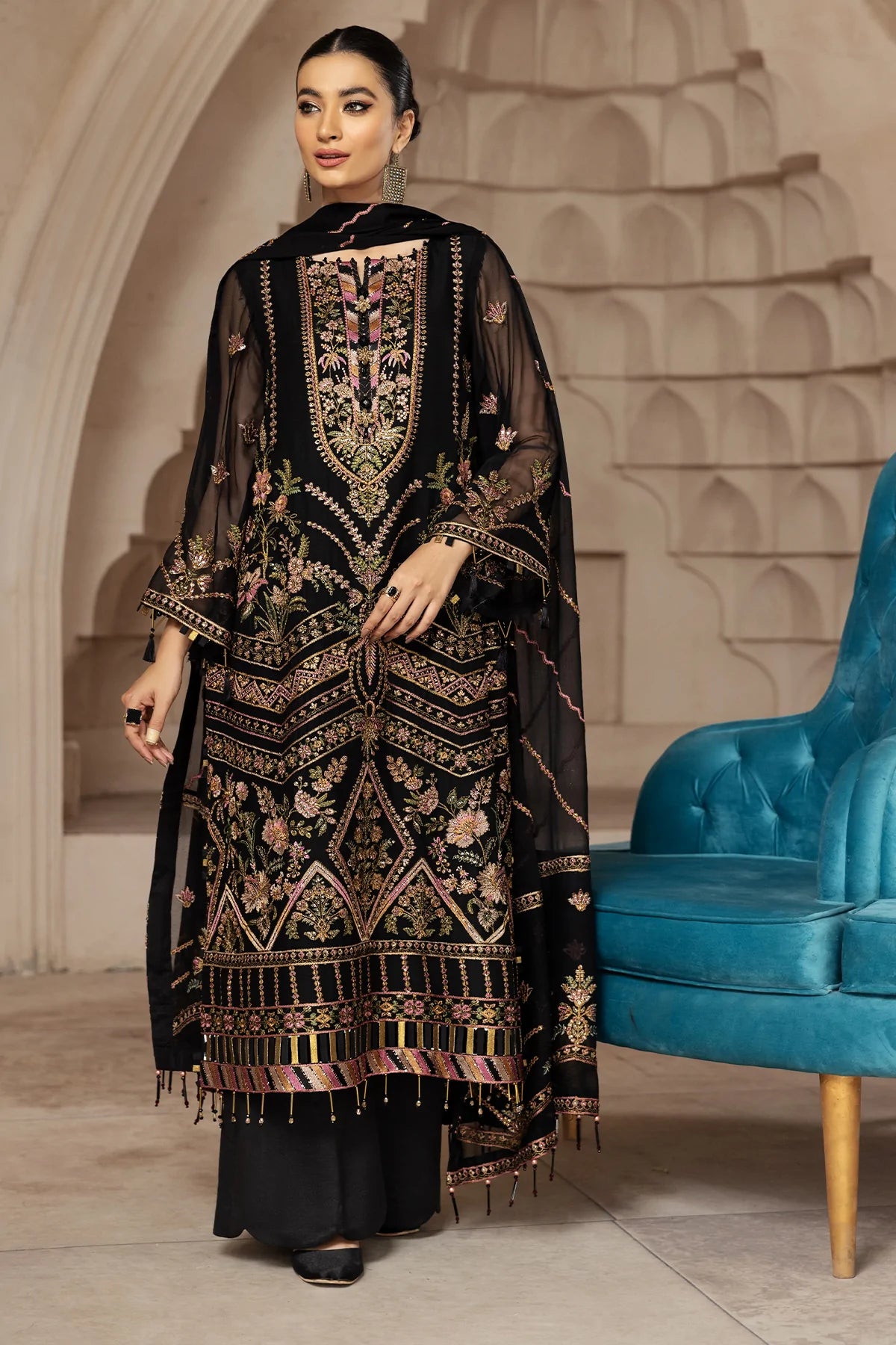 Alizeh Embroidered Chiffon Collection