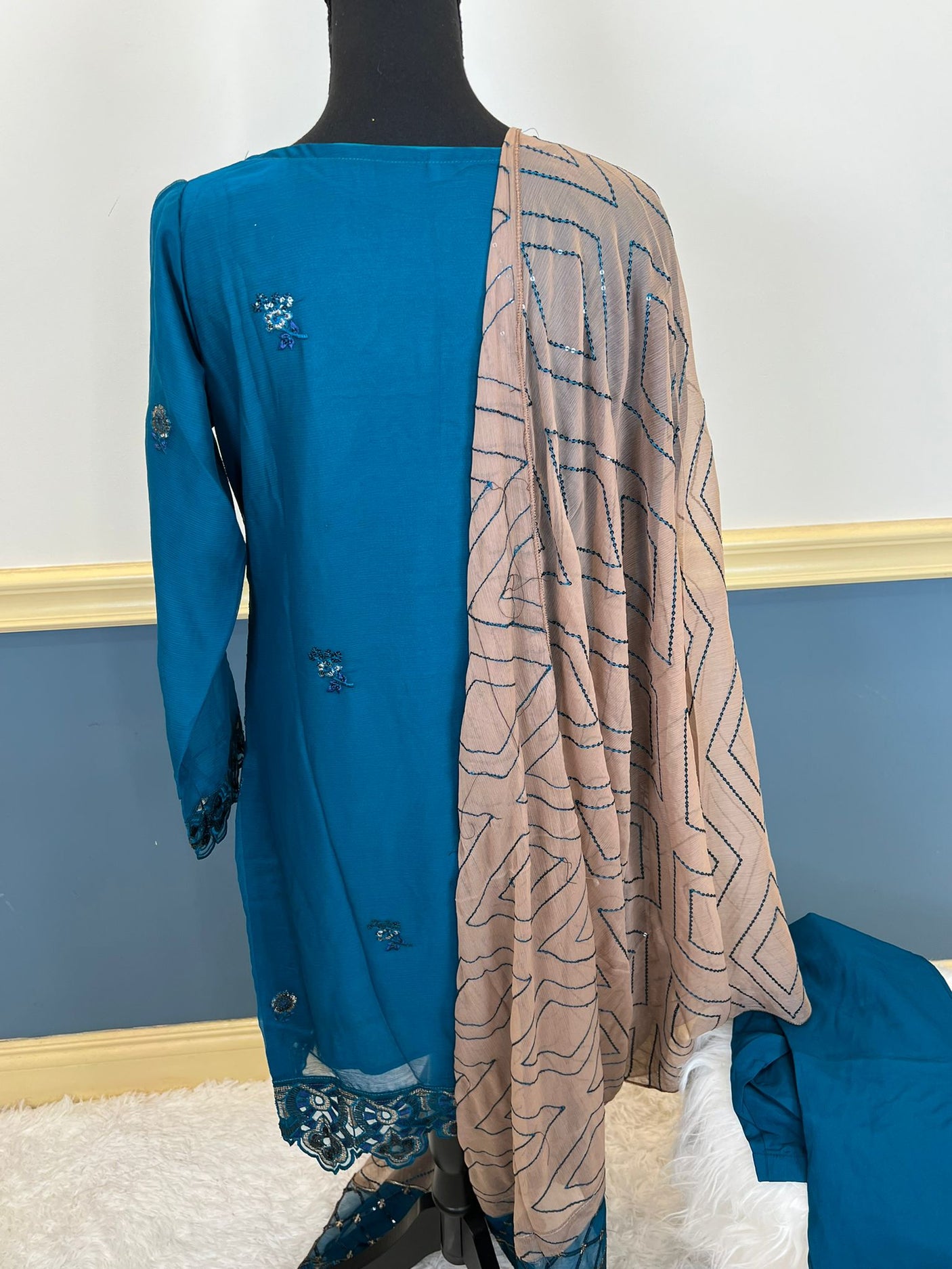 Pakistani Embroidered Party wear  Ready To Ship