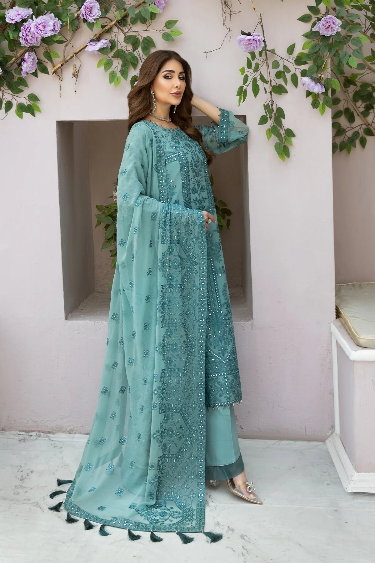 Dhaagay By Alizeh Luxury Chiffon Collection-100% Original