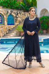 Mizka by Mi-Creation Luxury  Embroidered Chiffon Collection-100% Original