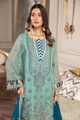 Alizeh Embroidered Chiffon Collection100% Original