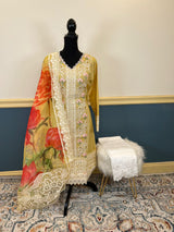 Luxury Embroidered lawn Ready To Ship