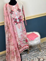 Pakistani Stitched Embroidered lawn Salwar kameez ready to ship