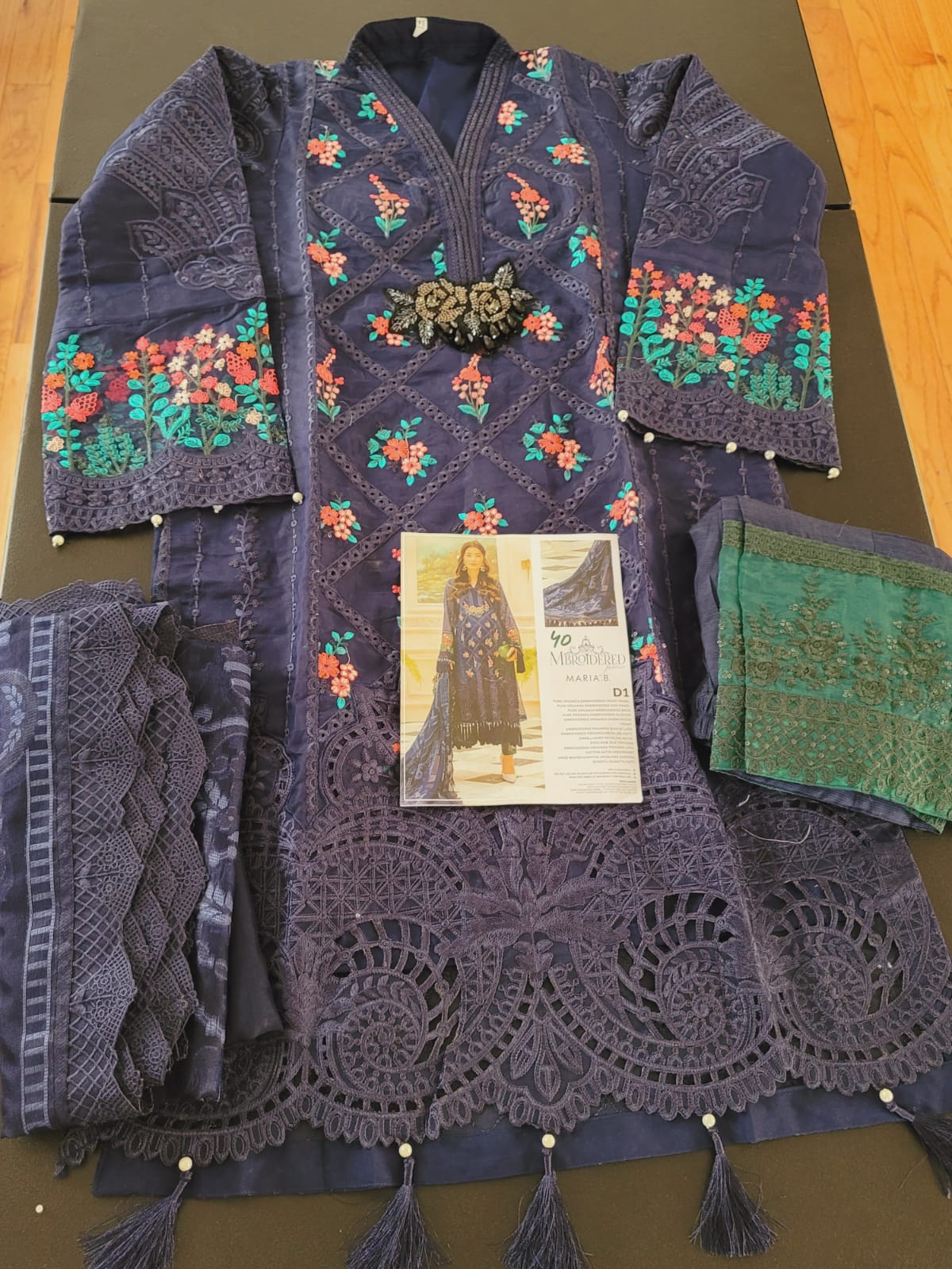 Pakistani Stitched Embroidery Party Wear Dresses Ready To Ship