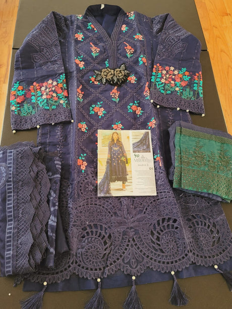 Pakistani Stitched Embroidery Party Wear Dresses Ready To Ship