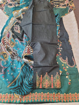 Pakistani stitched  lawn Embroidered Salwar kameez ready to ship