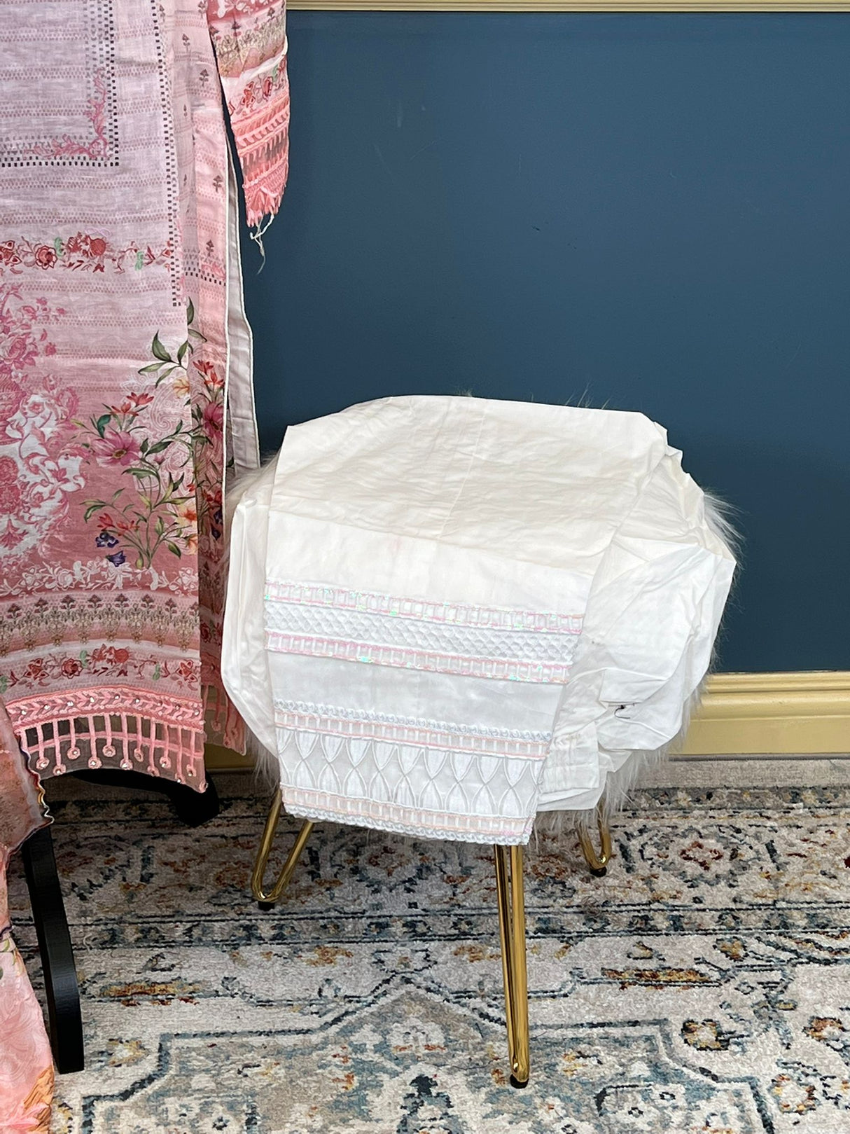 Luxury Embroidered lawn Ready To Ship