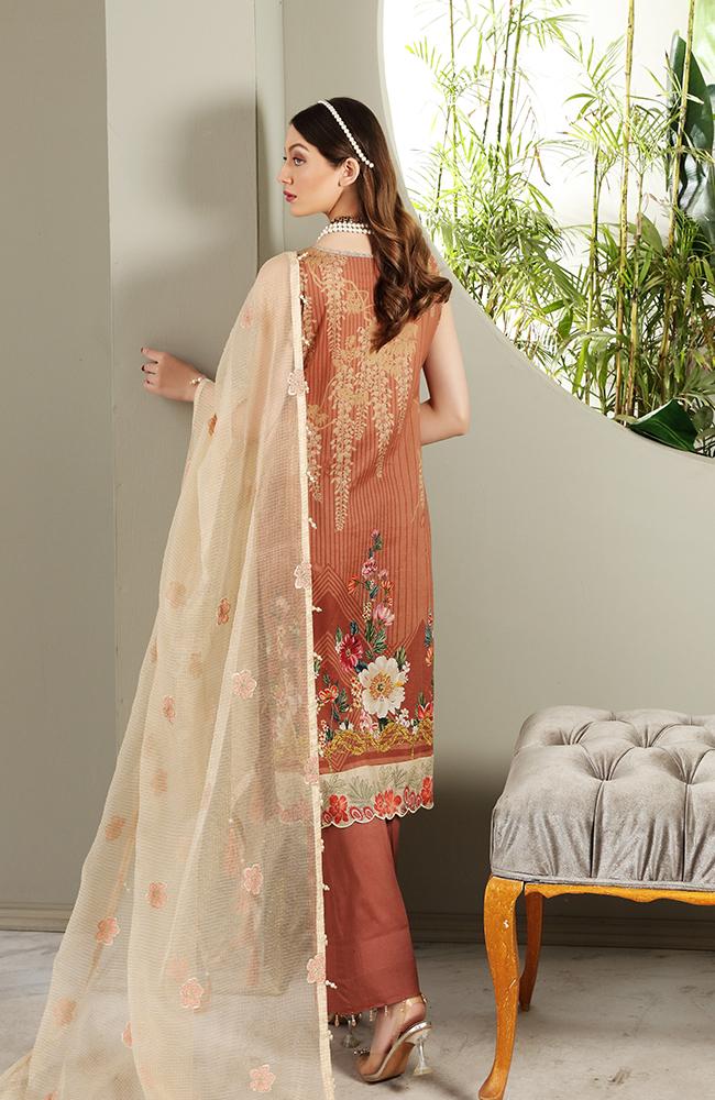 Al zohaib Embroidered Lawn Collection 100% Original