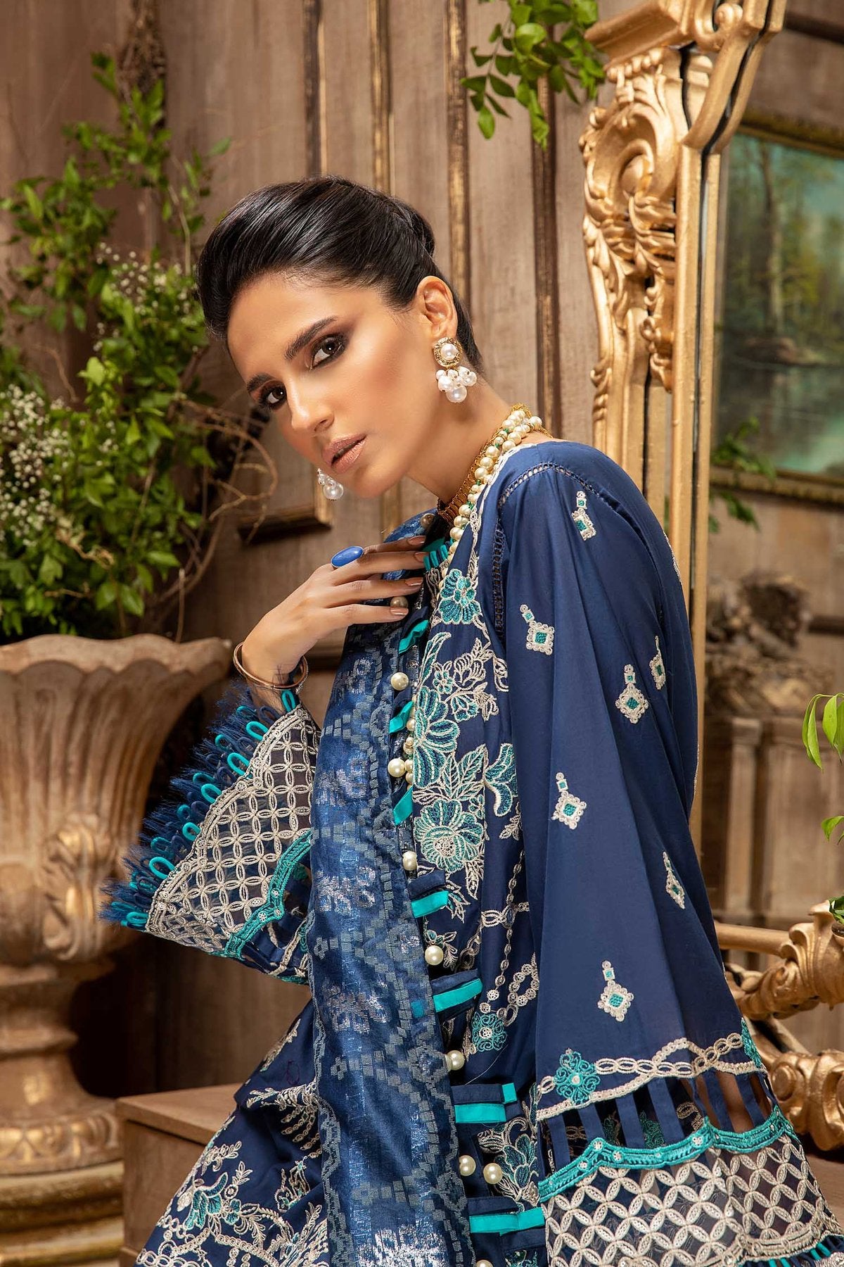 Majestic Premium Festivel Lawn Collection by Adan’s Libas-100% Original Guaranteed