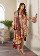 Freesia by Maryum N Maria Embroidered Lawn Collection 2021 -100% Original Guaranteed